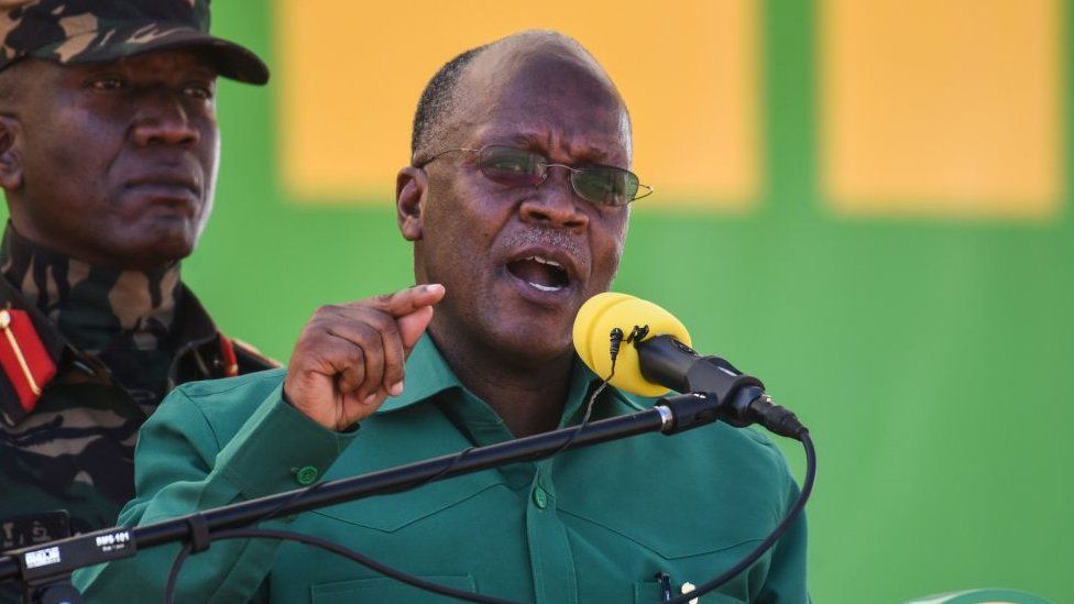 John Magufuli Tanzania S President John Magufuli Dies Aged 61 Bbc News