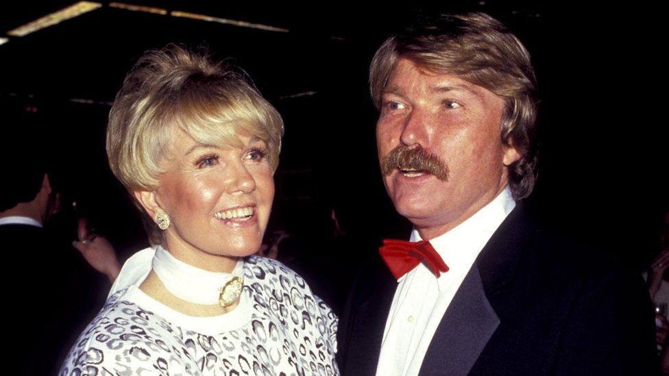 Doris Day and her son Terry Melcher