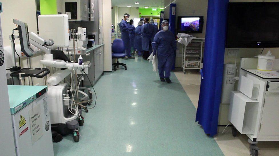 Derriford Hospital consultant frustrated at unvaccinated patients BBC