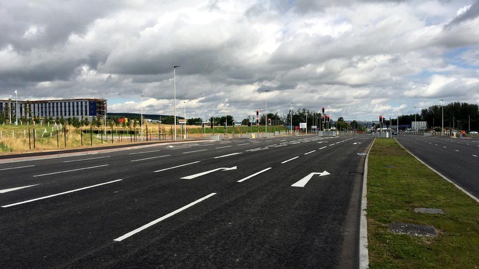 New Link Road To Connect Into Aberdeen Bypass Opens To Traffic - BBC News