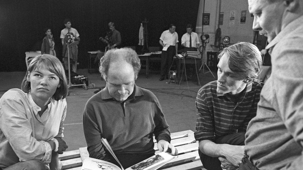 Glenda Jackson, Peter Brook and Ian Richardson