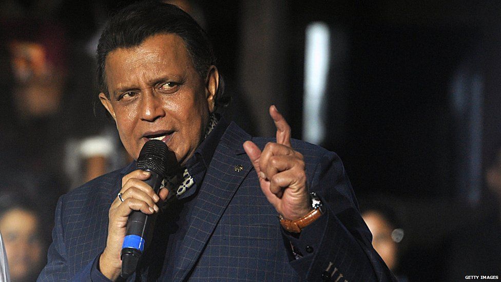 Boillywood star Mithun Chakraborty is hugely popular in Central Asia for playing an iconic character "Jimmy" in one of his films