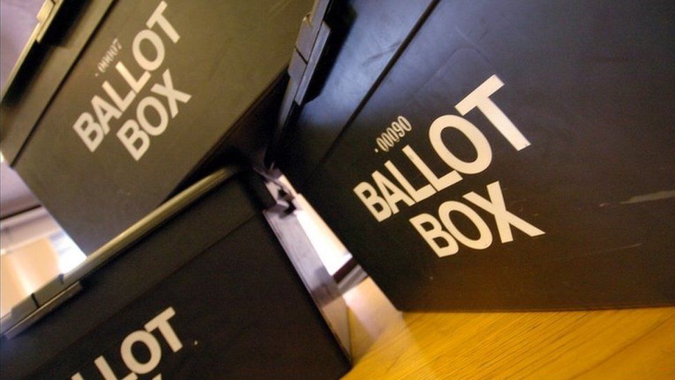 Ballot boxes