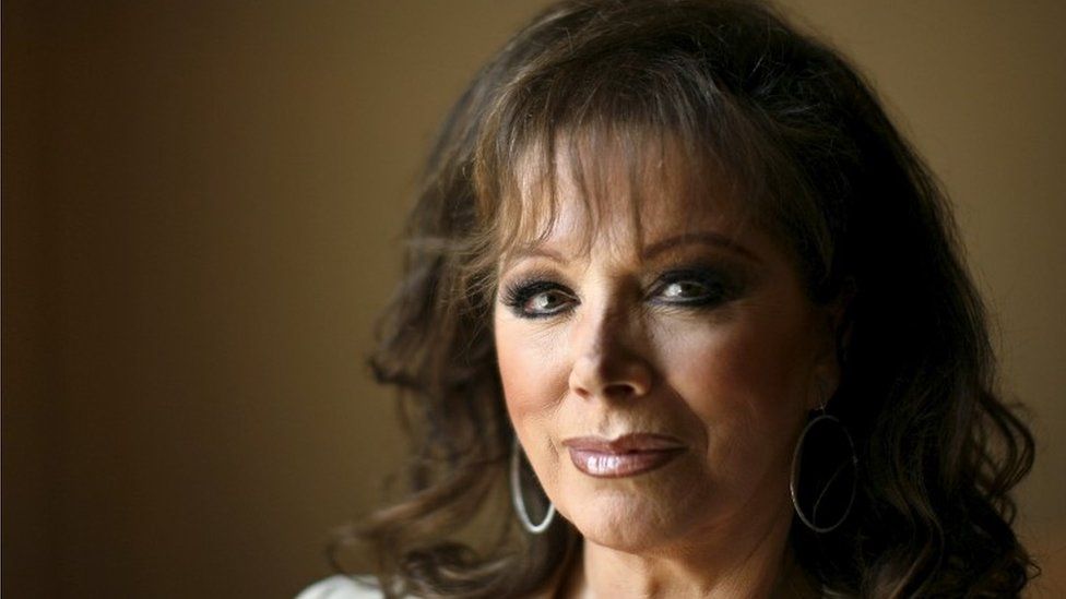 jackie collins, 2008 file pic