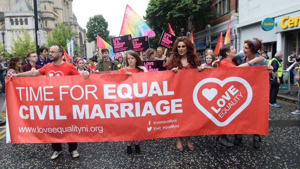 The Love Equality campaign has held rallies and protests calling for same-sex marriage to be legalised