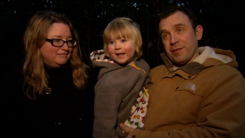 Edward with parents Richard Latter and Amanda Hopkins
