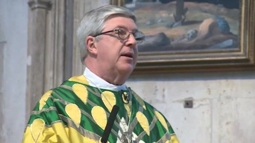 The Bishop of Norwich the Right Reverend Graham James