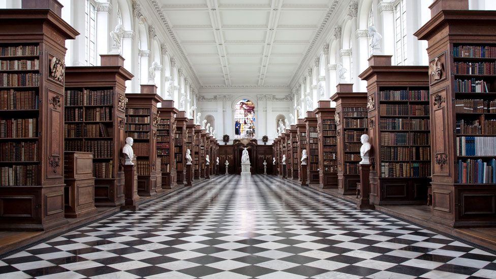The Wren Library, Trinity College, Cambridge