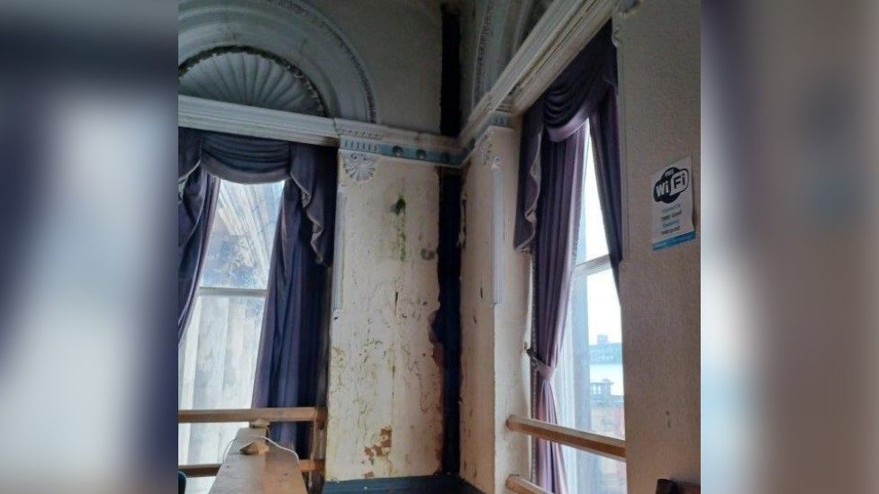 Ashton Town Hall Images show scale of damage to historic town hall