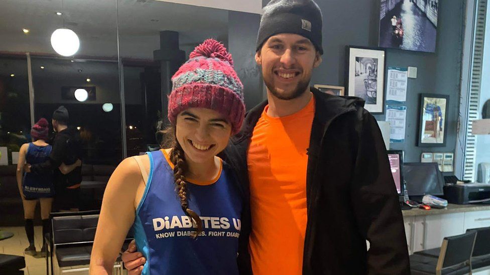 Yate woman runs 100k after brother's diabetes diagnosis BBC News
