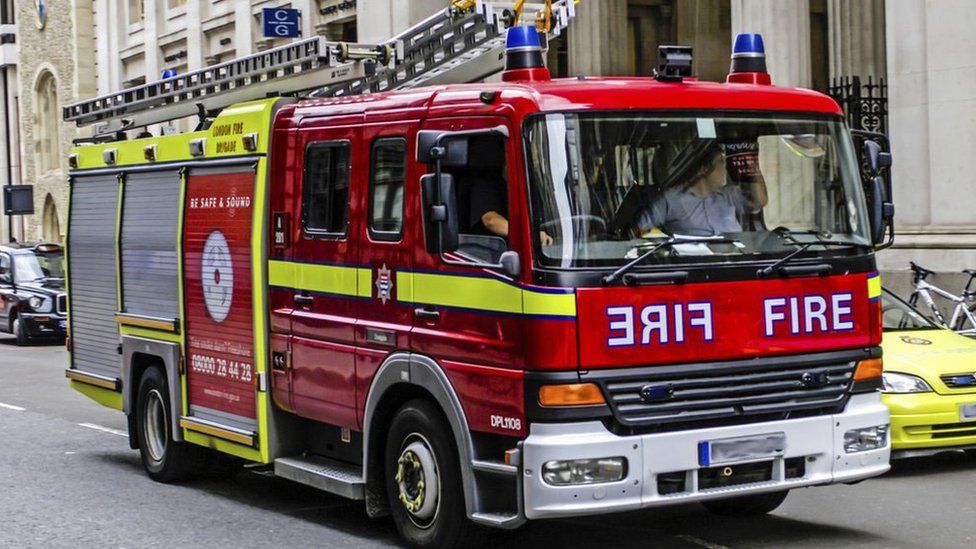 London fire engine (generic)