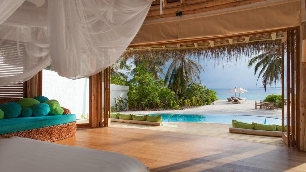 Soneva Resort private residence, Maldives, interior