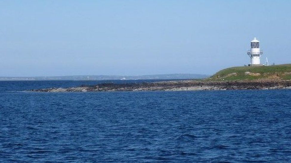 Cava lighthouse in Scapa Flow