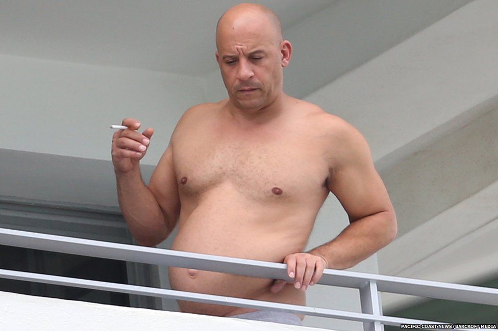 Vin Diesel hits back at body-shamers in Instagram photos showing his abs - BBC News