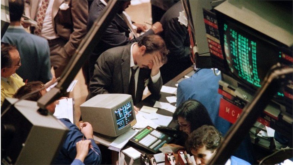 Black Monday 1987: 'Our jaws hit the desk' - BBC News