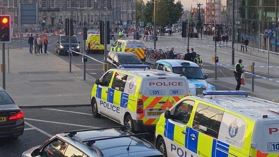 Police at Omni Centre