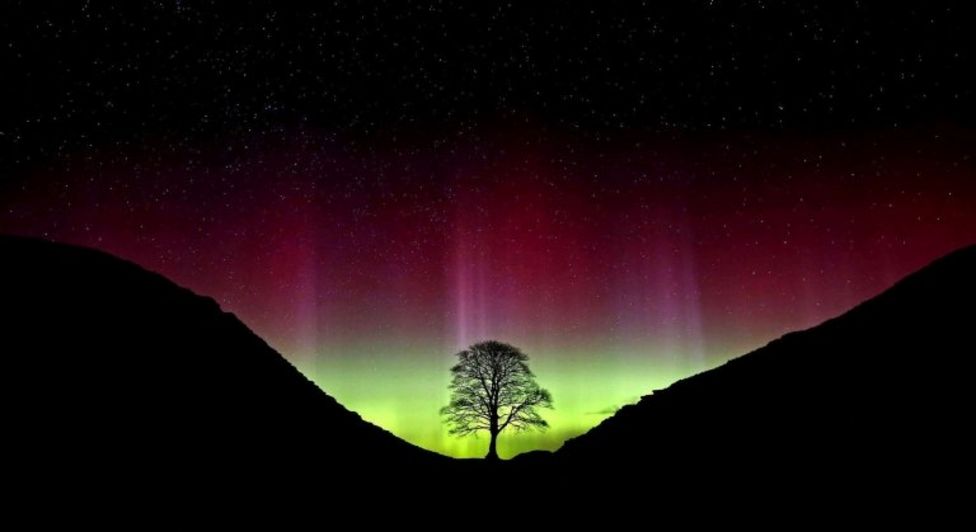 Owen Humphreys - Northumberland bölgesinde kuzey ışıkları