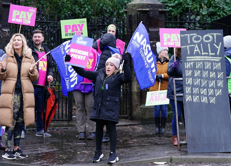 Picketers