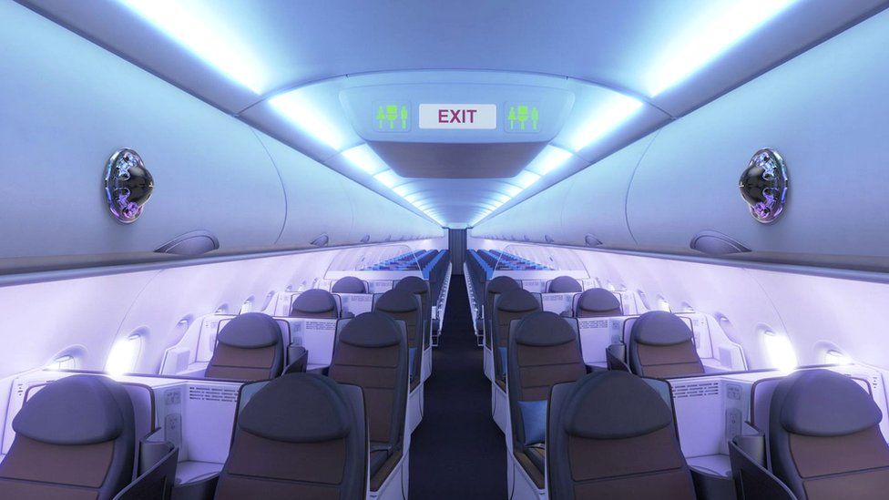 Passenger aircraft interior