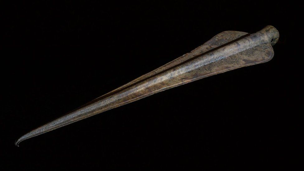 В Джерси найден наконечник копья бронзового века