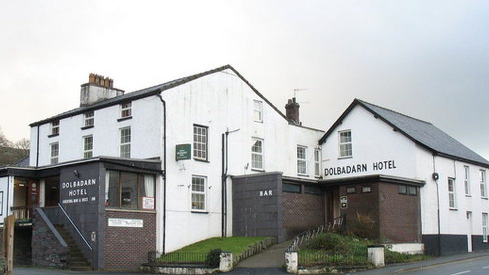 The Dolbadarn Hotel in Llanberis