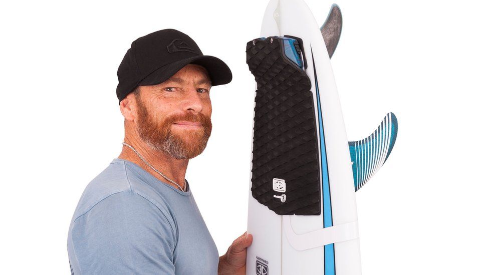 Tom Carroll with the new Freedom+ Surf product