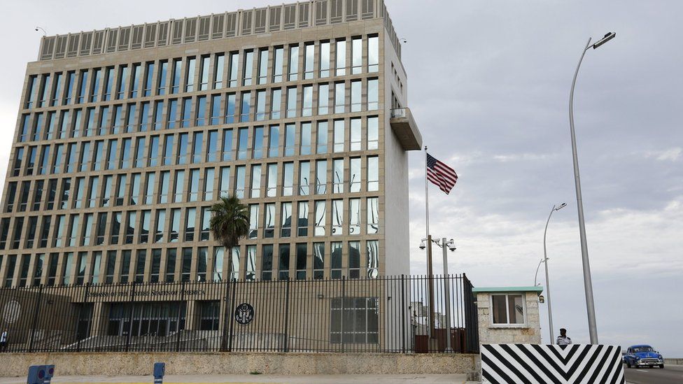 The US Embassy in Havana on 17 September 2015