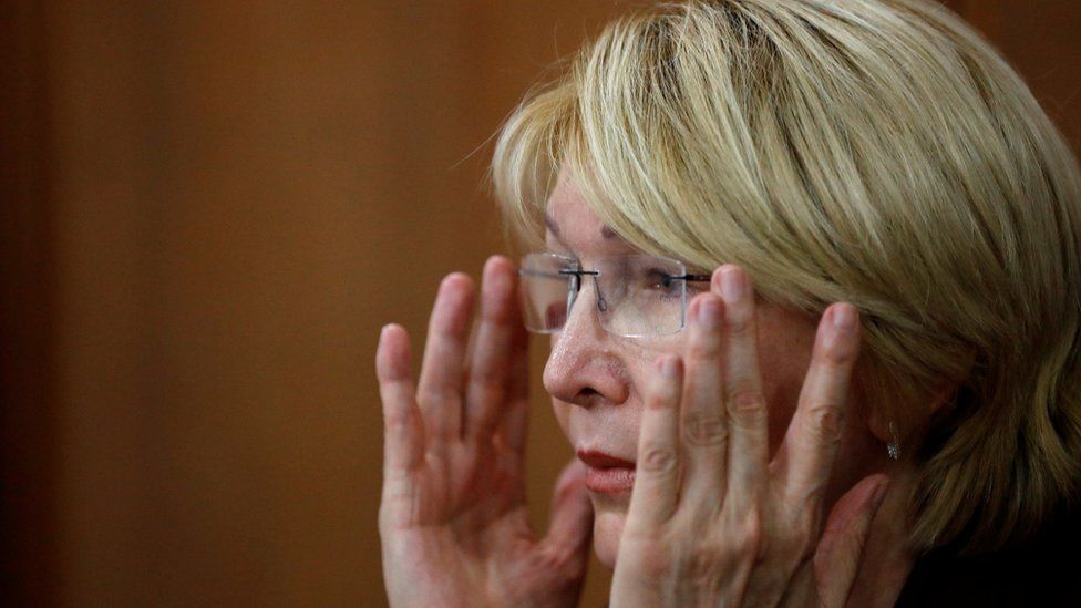 Image shows Luisa Ortega