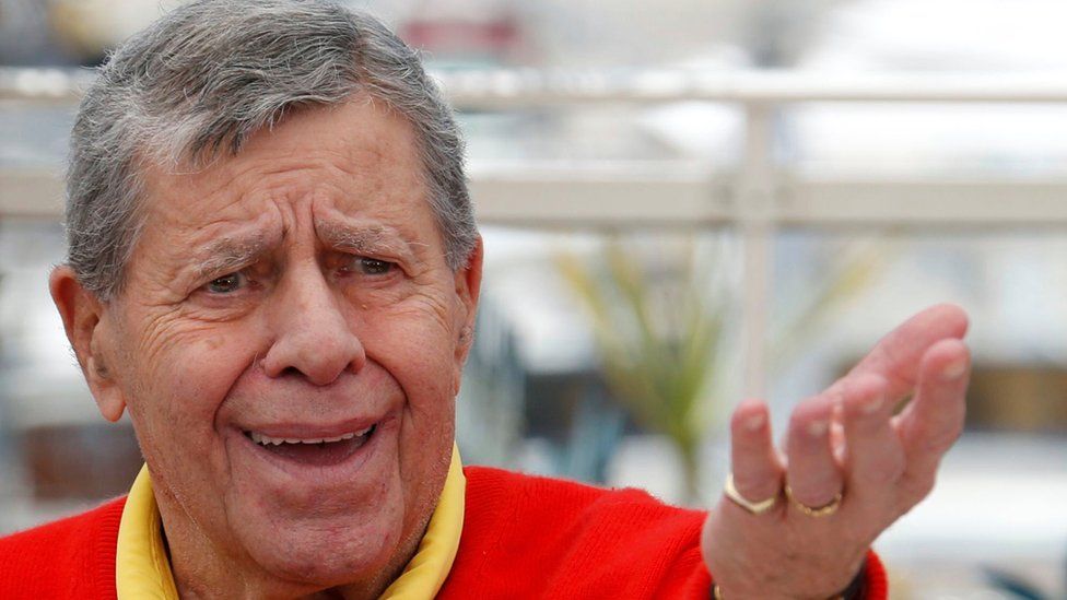 American comedian Jerry Lewis, who has died aged 91