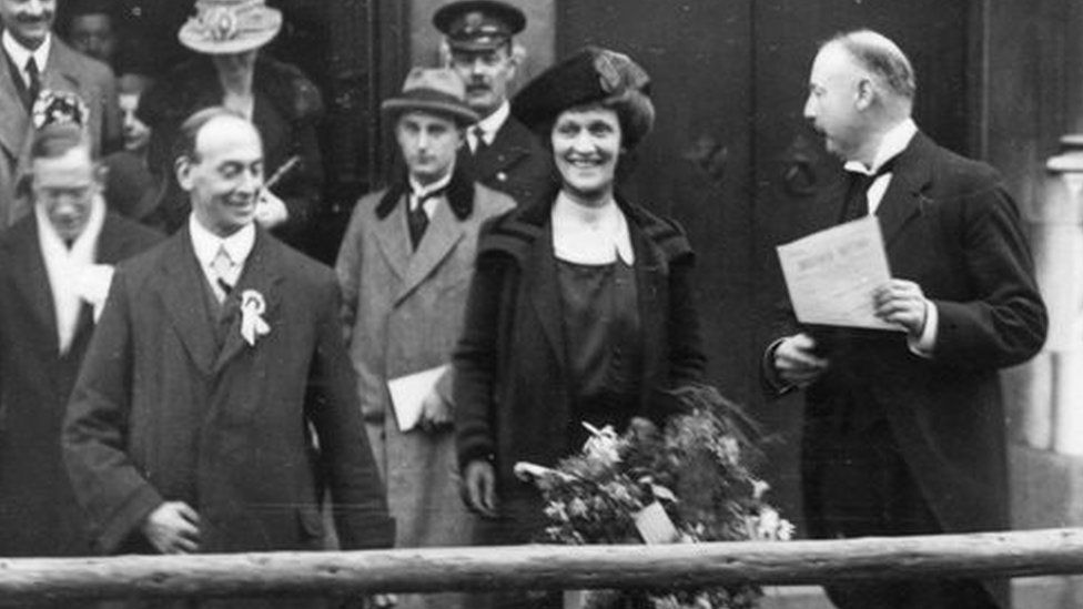 Nancy Astor's 1919 election to Parliament