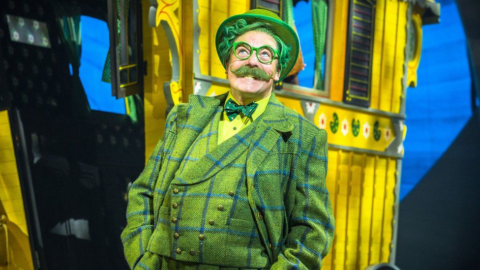 Rufus Hound as Mr Toad in The Wind in the Willows