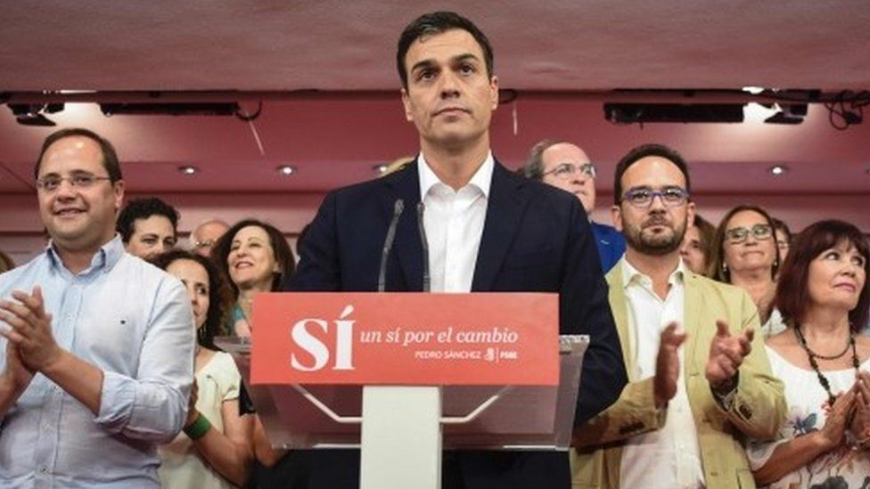 Spanish Socialist party leader