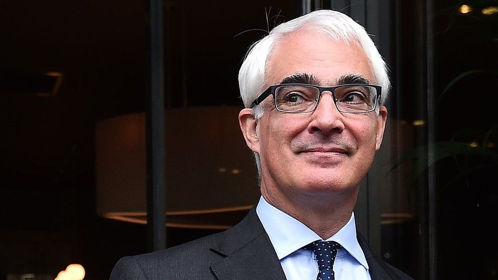 Former chancellor Alistair Darling