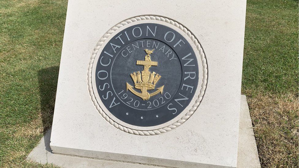 Ceremonial stone to mark 100 years of the Association of the Women's Royal Naval Service