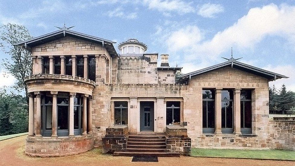 Greek Thomson's Holmwood House reopens after restoration BBC News