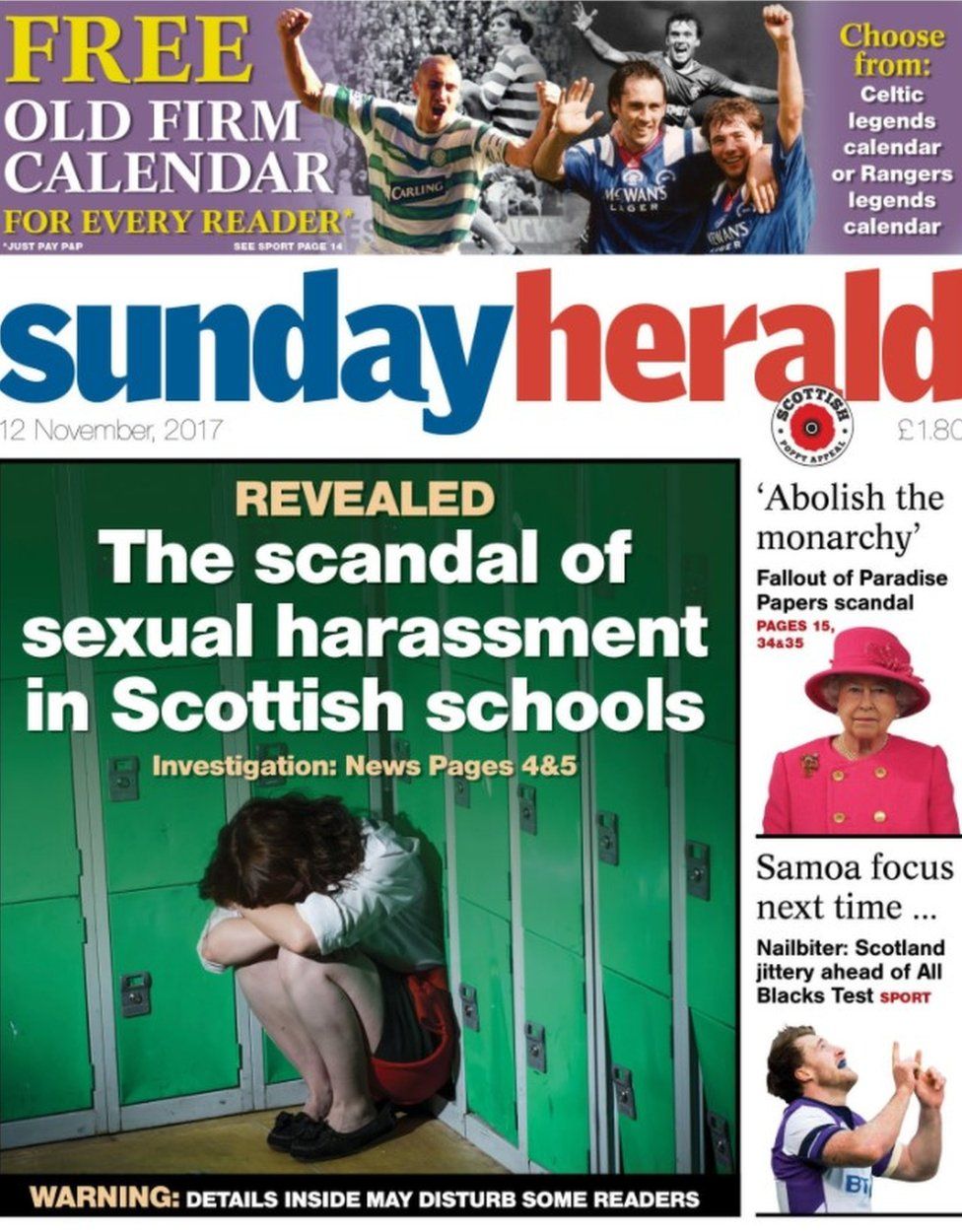 Scotlands Papers School Sexual Harassment Scandal Bbc News