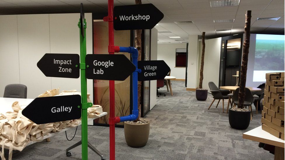 Google Lab in Belfast