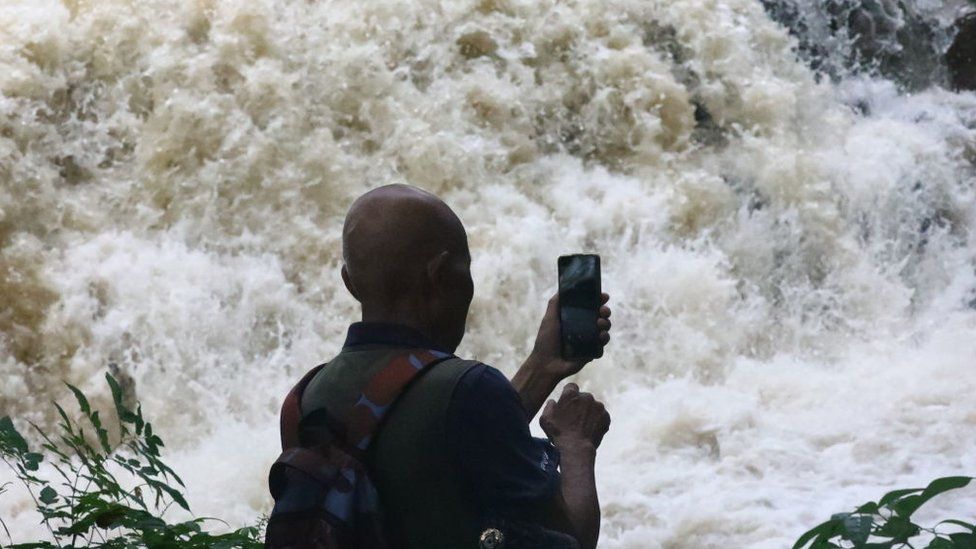 Typhoon Talim in China