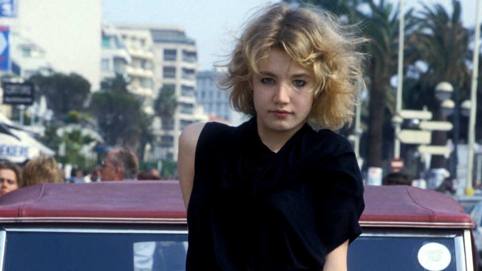 Emily Lloyd pictured at the Cannes Film Festival in 1987