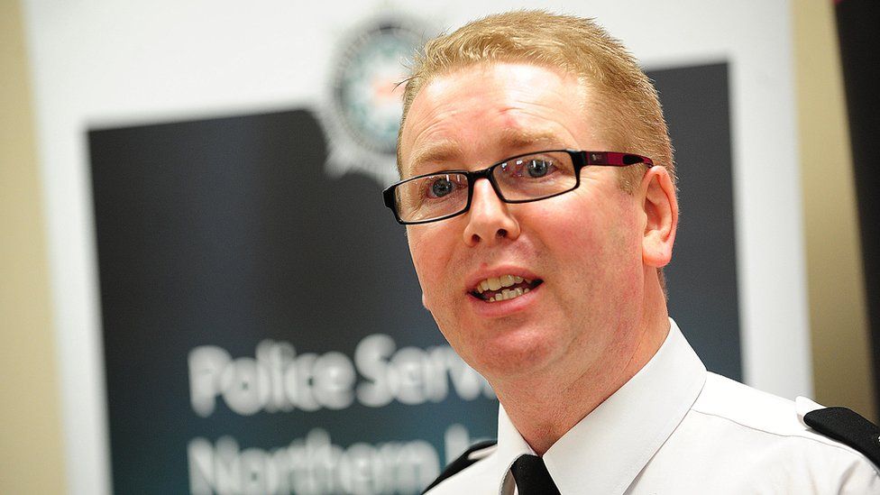 A close up of Will Kerr during his time as assistant chief constable of the PSNI