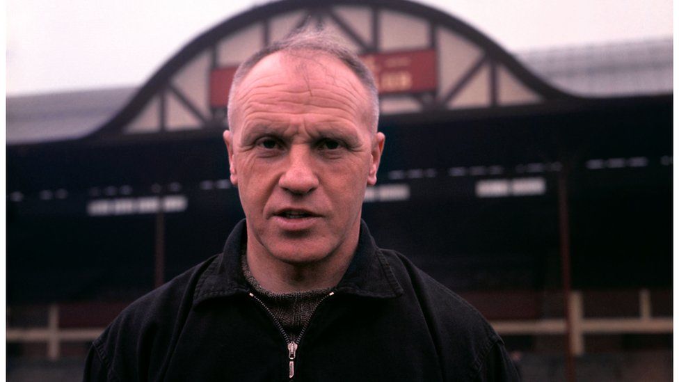 Bill Shankly at Anfield in 1965