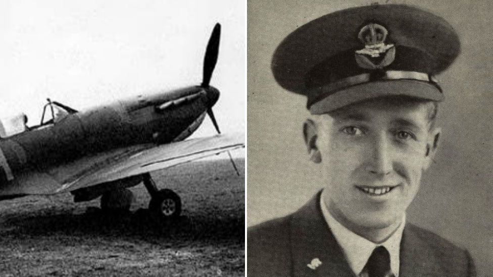 Flight of restored Spitfire halted over technical hitch BBC News