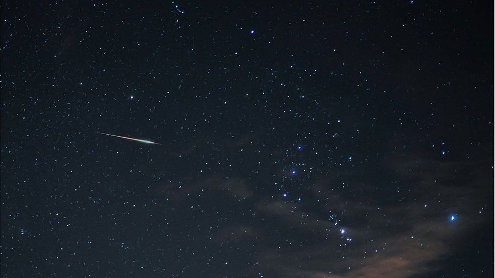 Did you see the Geminid meteor shower? - BBC News