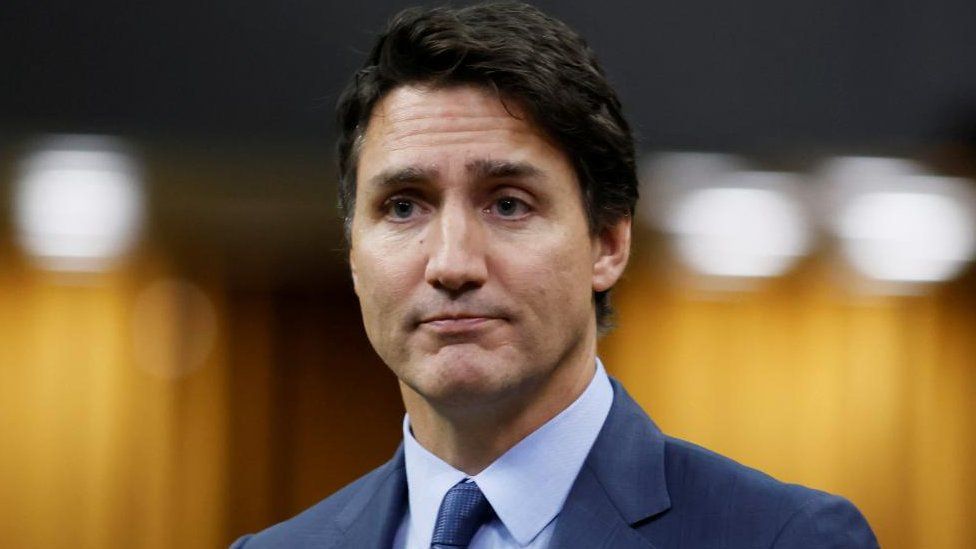 Премьер-министр Канады Джастин Трюдо присутствует на периоде вопросов в Палате общин на Парламентском холме в Оттаве, Онтарио, Канада, 19 сентября, 2023