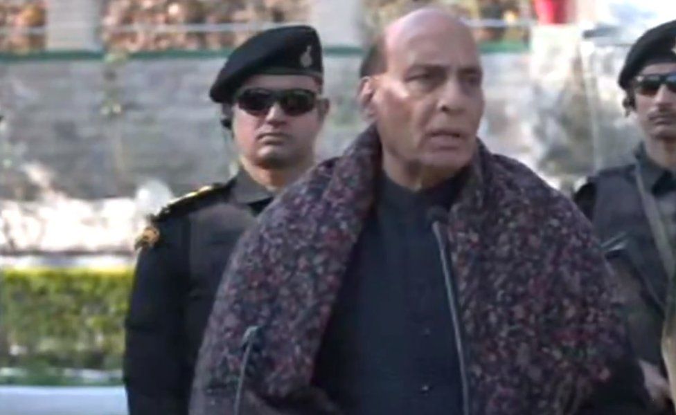 Defence Minister Rajnath Singh