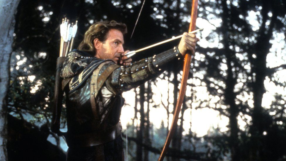 Kevin Costner in Robin Hood Prince of Thieves
