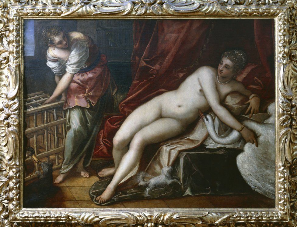 Leda and the Swan, by Tintoretto, 11 Jul 08