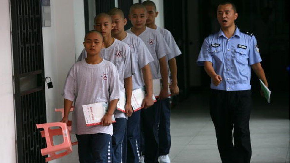 Juvenile offenders in Chongqing, China