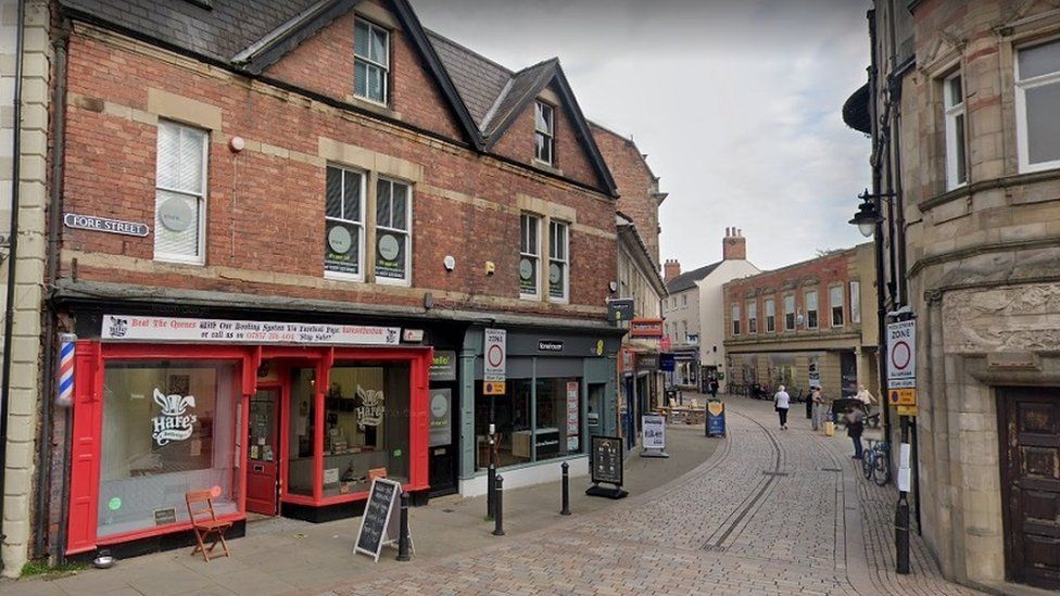 Fore Street in Hexham, Northumberland