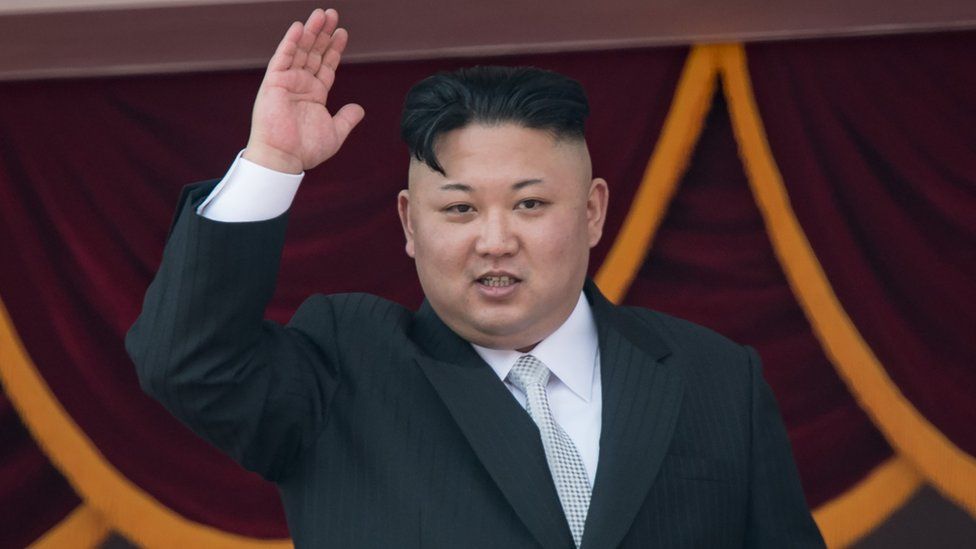 North Korean leader Kim Jong-un, 15 April 2017